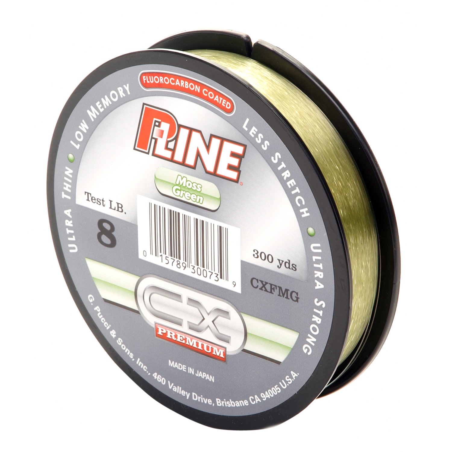 P-Line® CX Premium 8 lb. - 300 yards Fluorocarbon Fishing Line