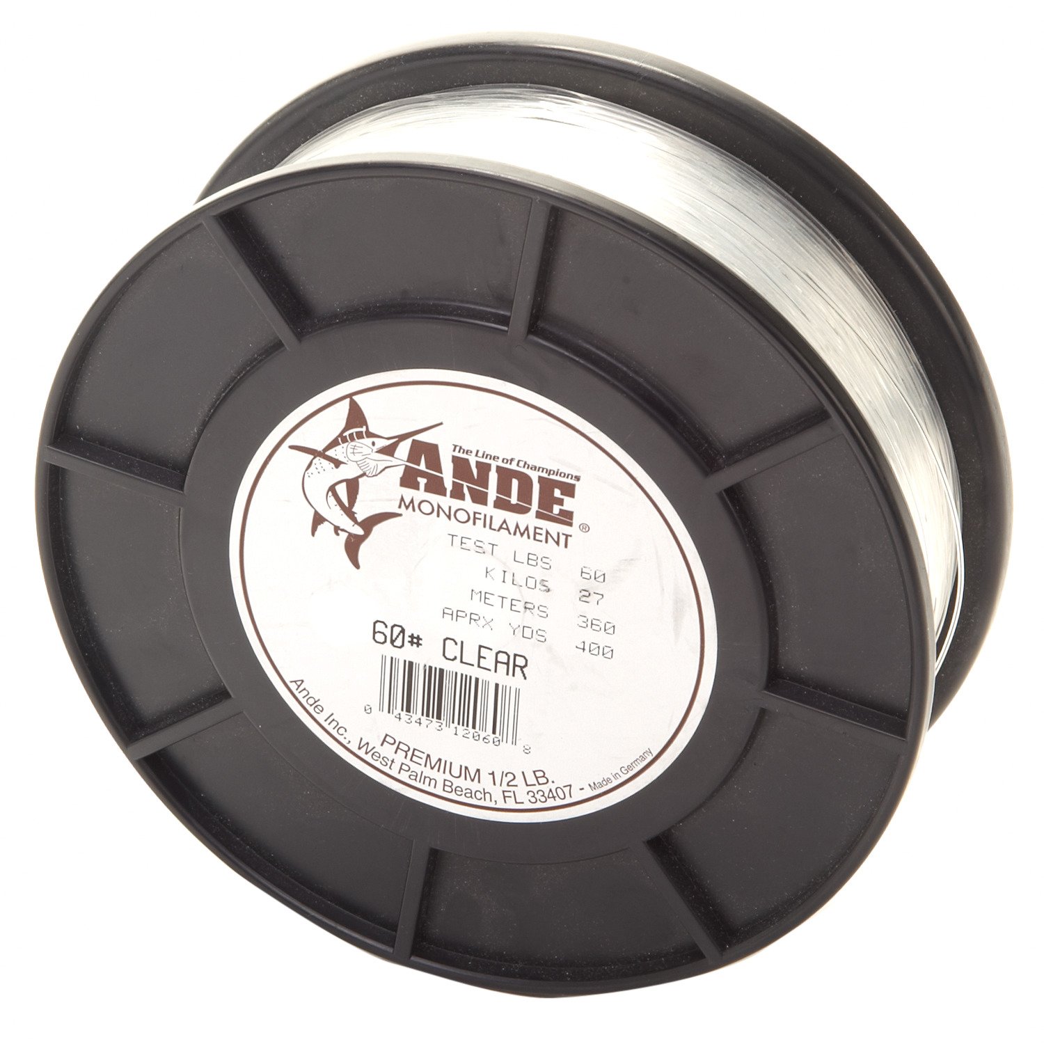 ANDE Premium 1/2 lbs Monofilament Fishing Line Academy