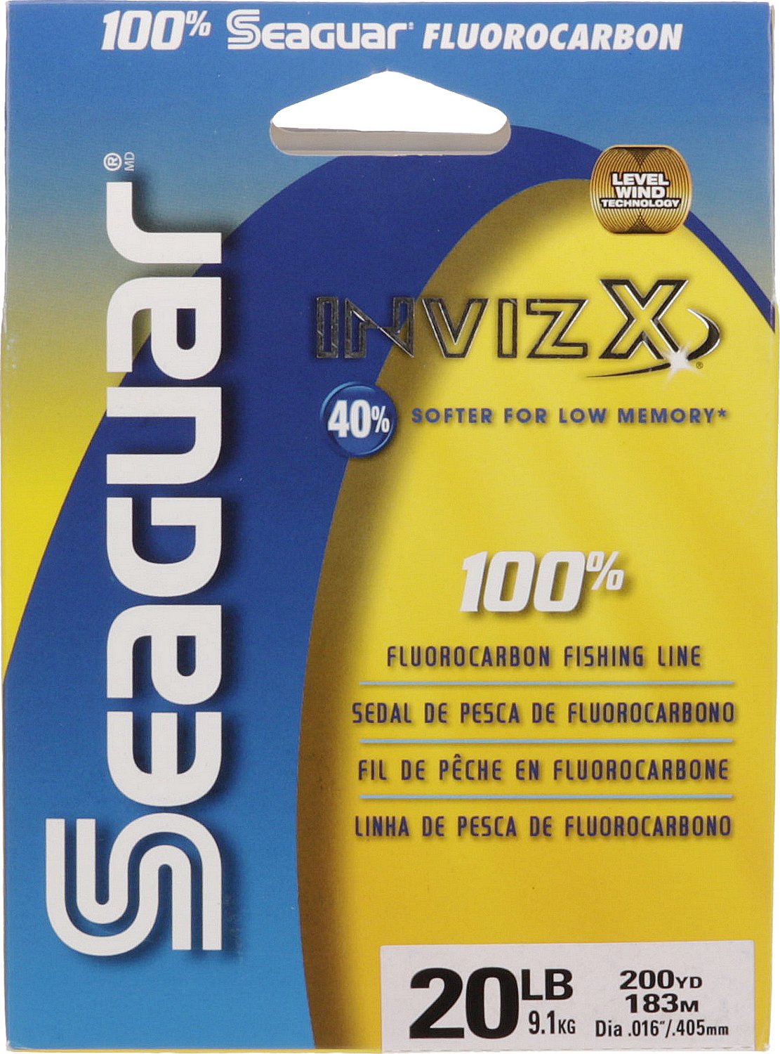 Seaguar® Invizx™ 20 lb. - 200 yards Fluorocarbon Fishing Line