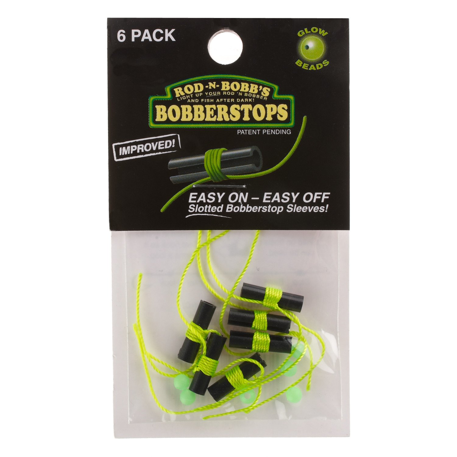 Rod-N-Bobb's Bobber Stops & Beads 6 Pack - Pink