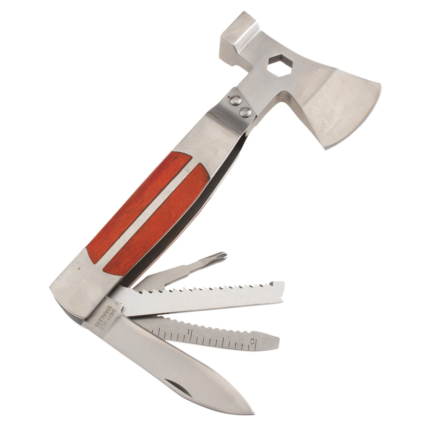 Sheffield Camper 12in1 MultiTool Free Shipping at Academy
