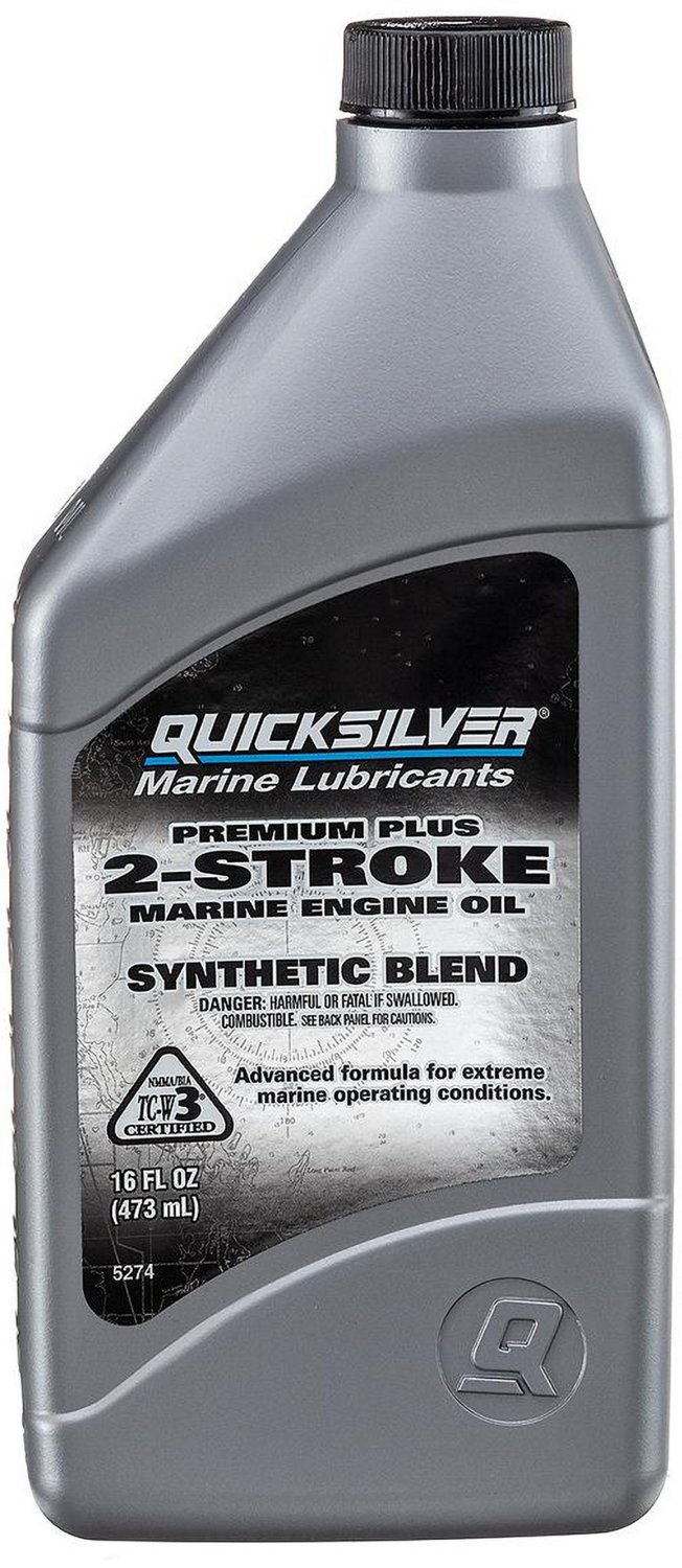 Quicksilver 1-Pint Premium Plus 2-Cycle Outboard Oil | Academy