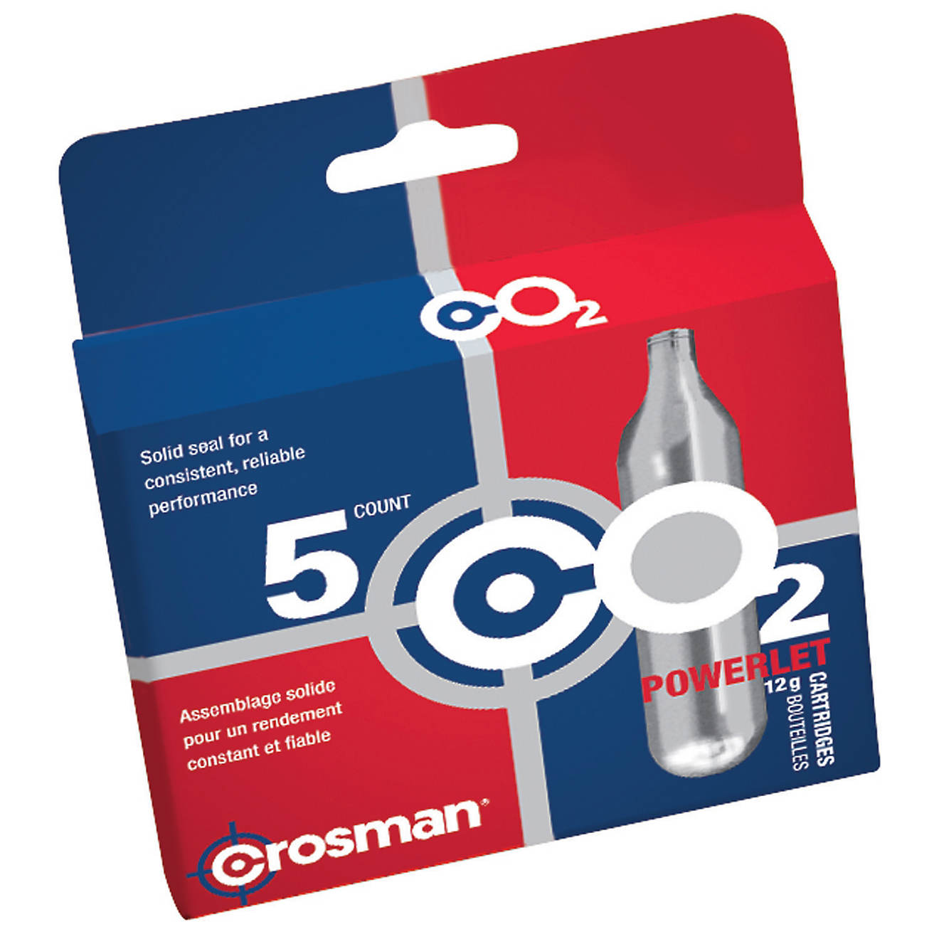 Crosman Copperhead Powerlet 12-Gram CO2 Cartridges 5-Pack                                                                        - view number 1