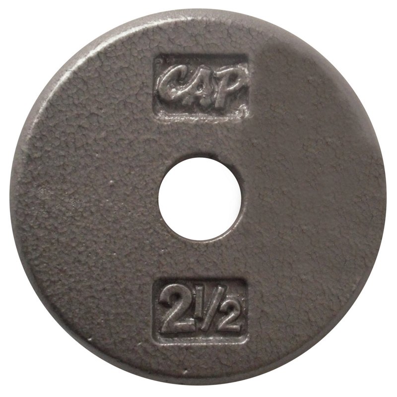 CAP Barbell 2.5 lb. Standard Plate, 2.5 Lbs - Free Weights/Bulk at Academy Sports