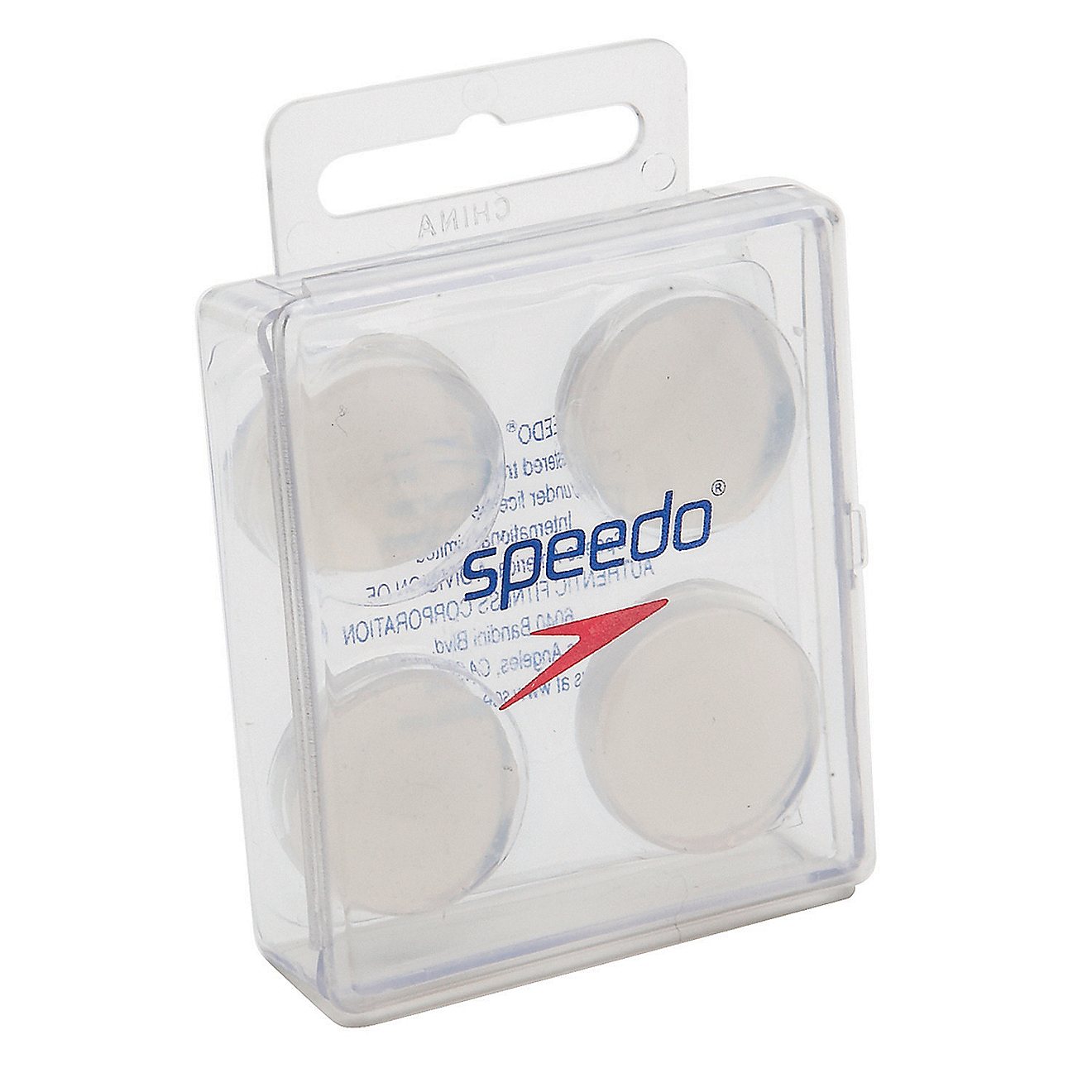 Speedo Adults' Silicone Ear Plugs 4-Pack                                                                                         - view number 1