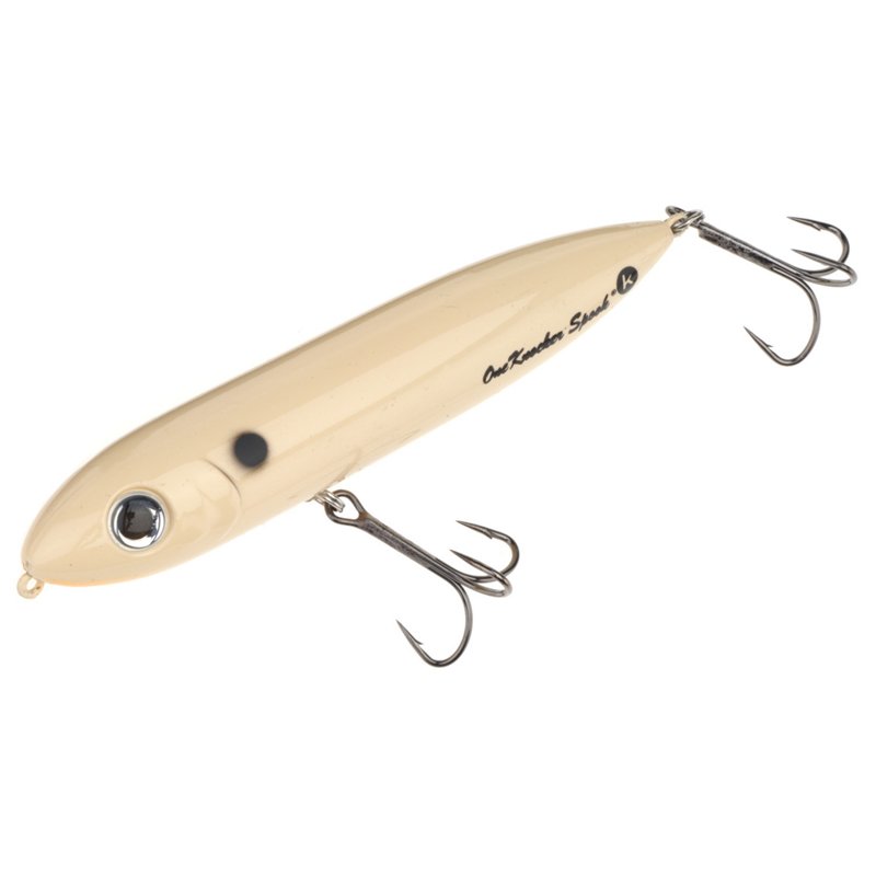 Heddon One Knocker Spook 4-1/2" Topwater Bait Bone - Frsh Water Hard Baits at Academy Sports