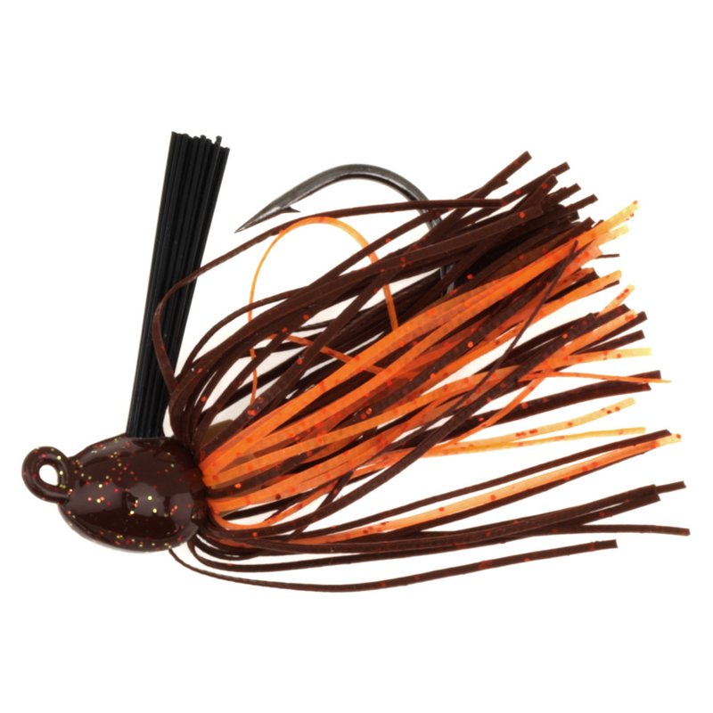 Strike King Bitsy Flip™ 1/4 oz. Bass Jig Brown - Fresh Water Jigs And Spoons at Academy Sports