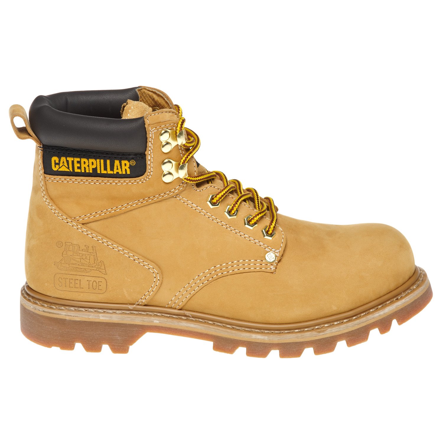 Cat Footwear Men's Second Shift EH Steel Toe Lace Up Work Boots | Academy
