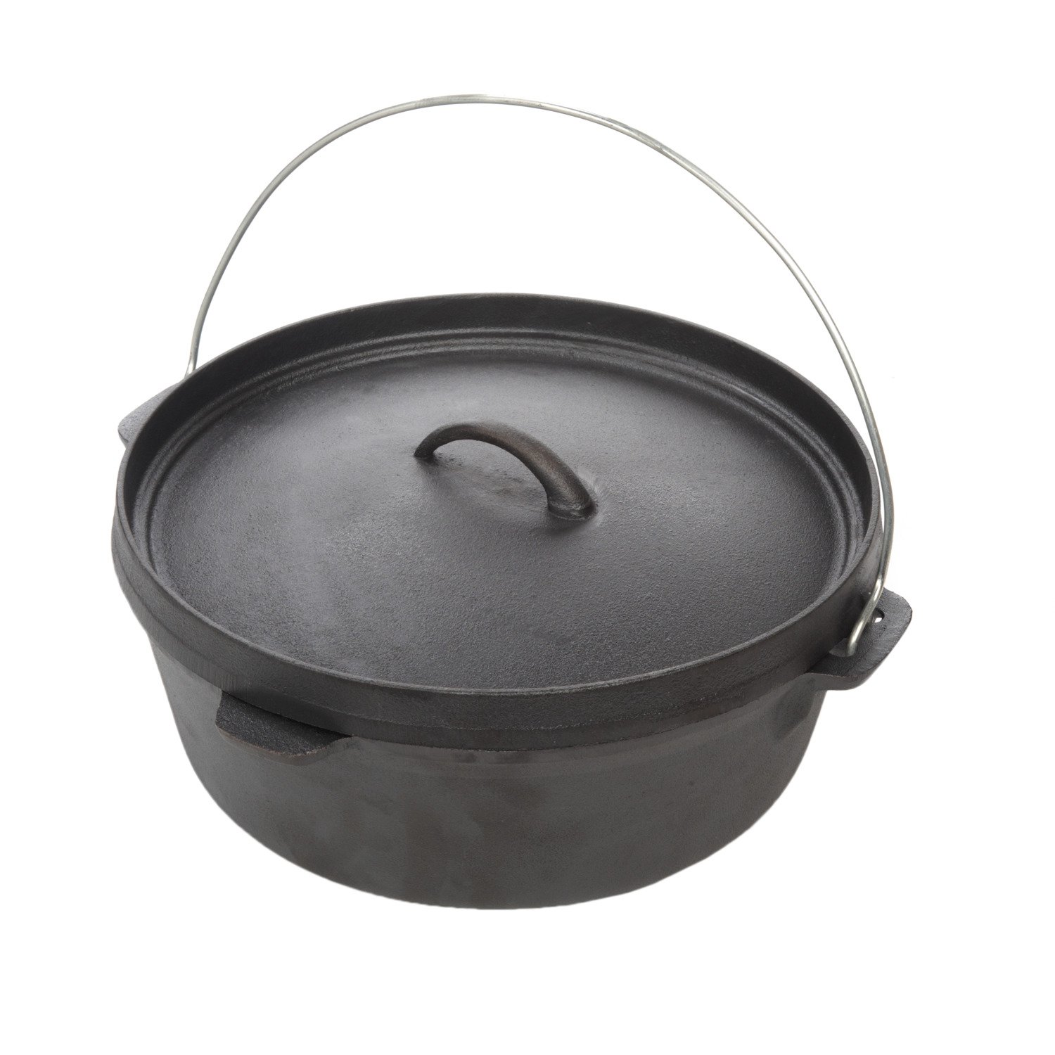 8 QT. Oval Cast Iron Crawfish Pot $59.99