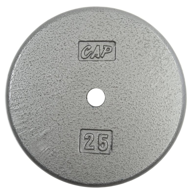 CAP Barbell 25 lb. Standard Plate, 25 Lbs - Free Weights/Bulk at Academy Sports