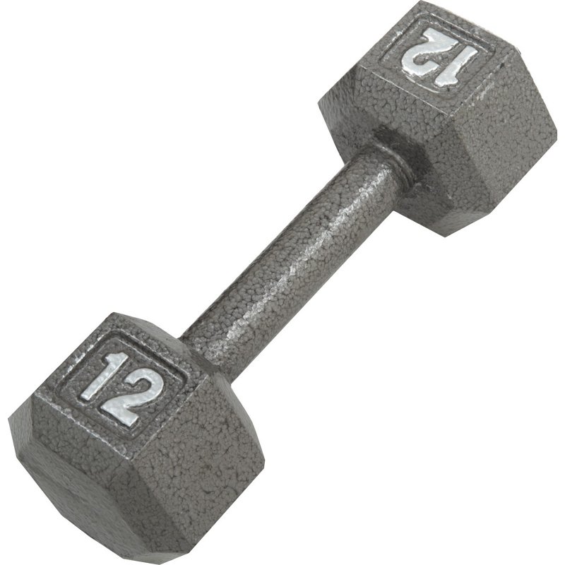 CAP Barbell 12 lb. Hex Dumbbell, 12 Lbs - Free Weights/Bulk at Academy Sports