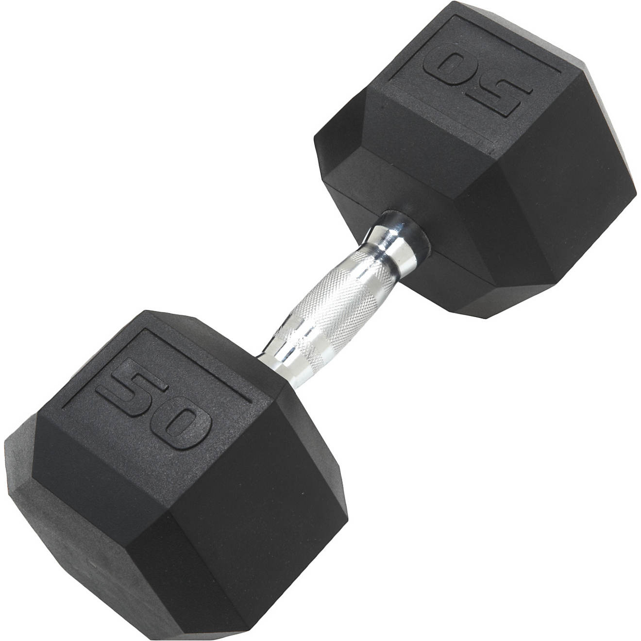 CAP Barbell 50 lb. Coated Hex Dumbbell                                                                                           - view number 1