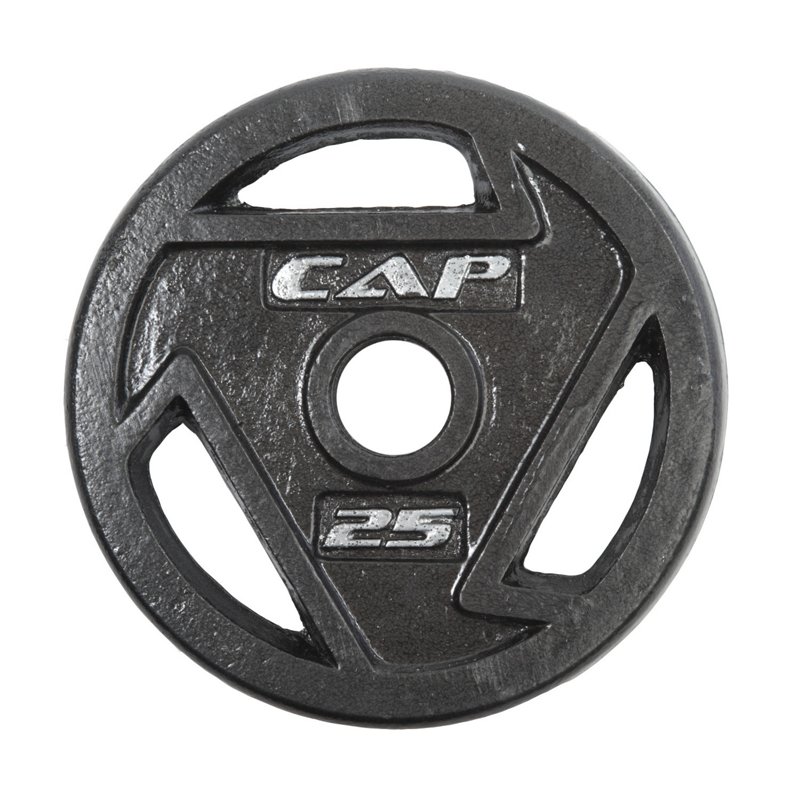 CAP Barbell 25 lb. Olympic Grip Plate, 25 Lbs - Free Weights/Bulk at Academy Sports