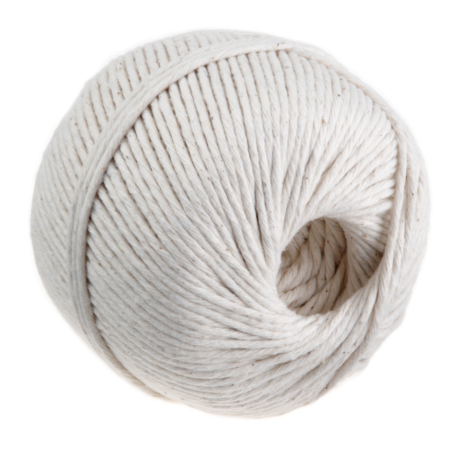 Cotton Twine, L: 315 m, 1 mm, Thin Quality 12/12, Black, 220 G, 1 Ball