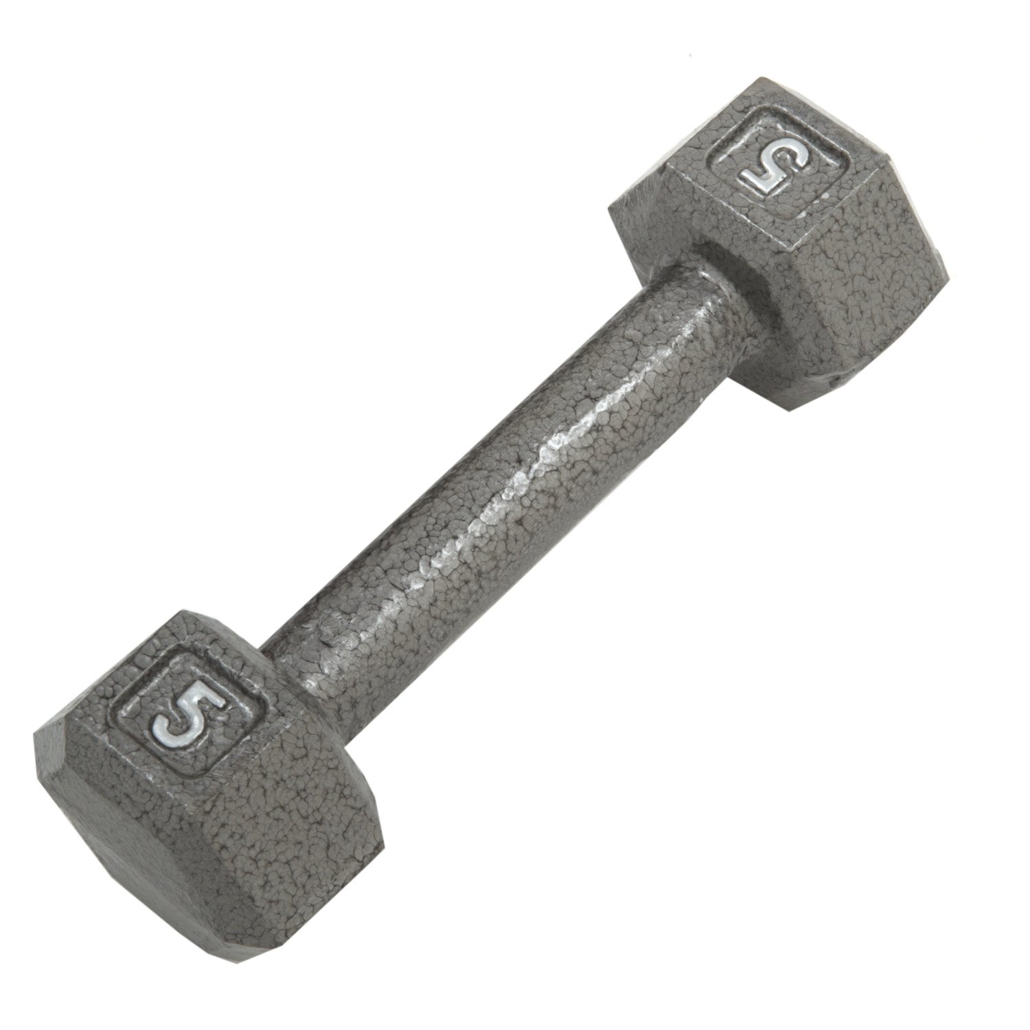 CAP Barbell 5 lb. Solid Hex Dumbbells Academy