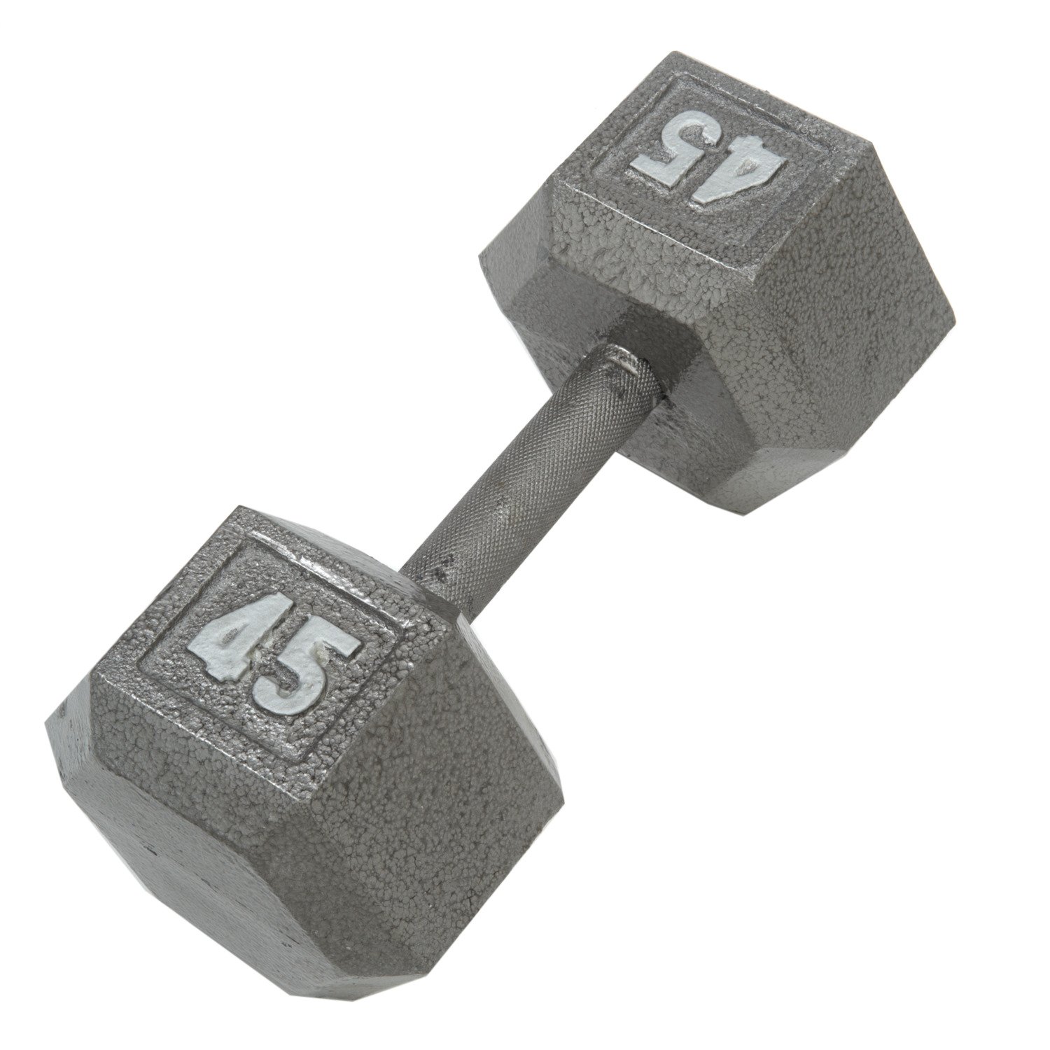 CAP Barbell 45 lb. Solid Hex Dumbbells Academy