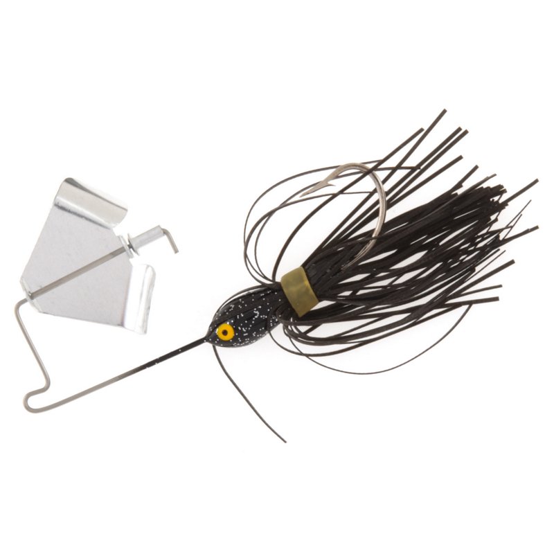 Strike King Mini Pro-Buzz 1/8 oz Buzzbait Black - Frsh Water Wire Baits at Academy Sports
