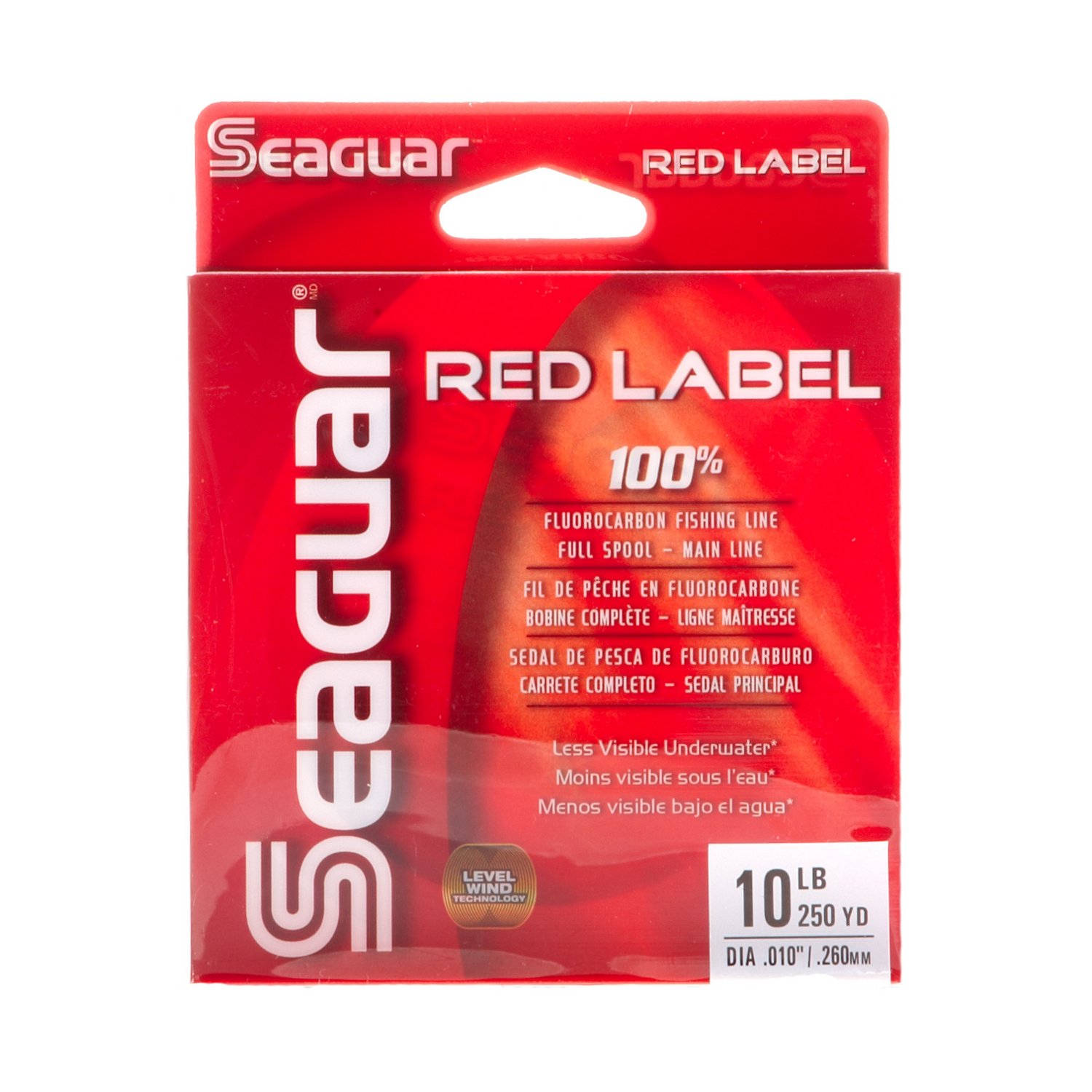 Seaguar® Red Label 10 lb. - 250 yards Fluorocarbon Fishing Line