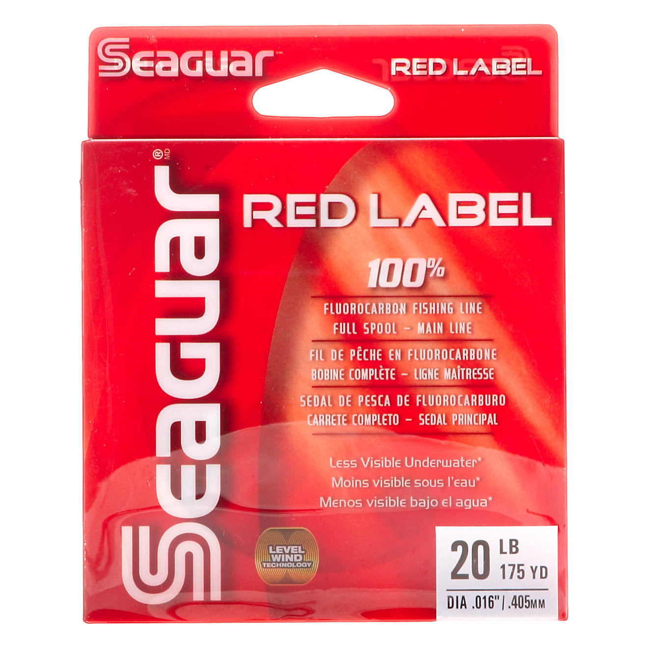 Seaguar® Red Label 20 lb. - 175 yards Fluorocarbon Fishing Line                                                                 - view number 1