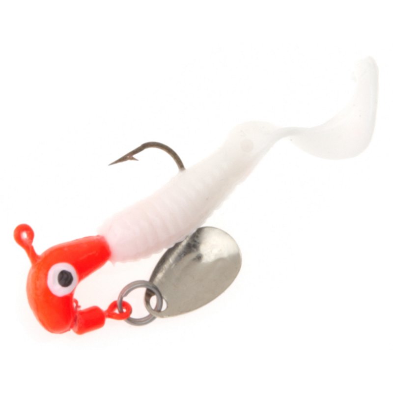 Blakemore Road Runner 1/16 oz. Curly-Tail Jigs 2-Pack Chartreuse - Frsh Wtr Panfish Bait at Academy Sports