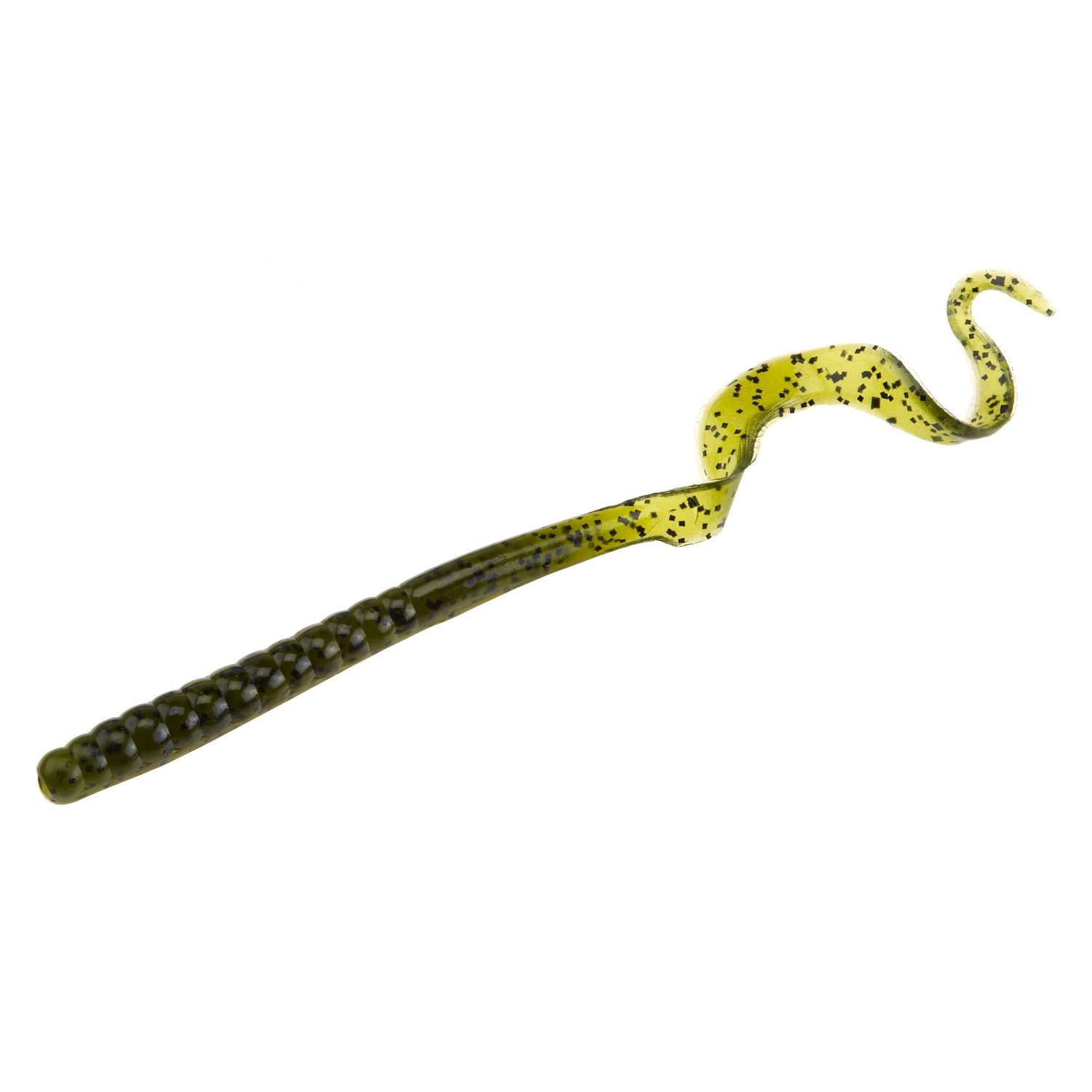 6.25\" Gooseberry Flat Bottom Magnum Trick Worm, 8 Per Pack