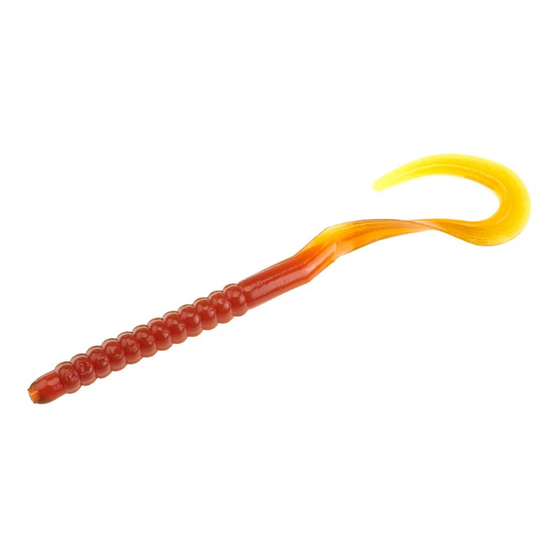 Zoom U-Tail 6" Worm Baits 20-Pack Brown - Frsh Wtr Soft Plastic at Academy Sports