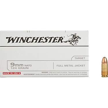 Winchester 9mm NATO 124-Grain Ammunition - 50 Rounds