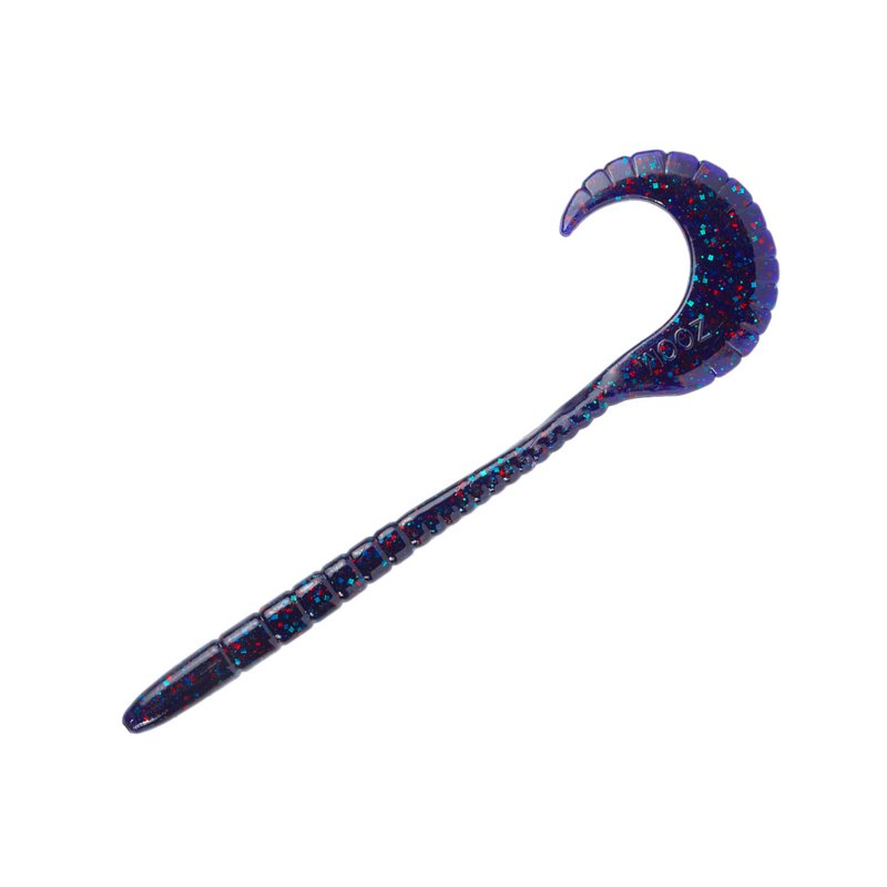 Zoom G-Tail 6 in Worm Baits 10-Pack Junebug - Frsh Wtr Soft Plastic at Academy Sports