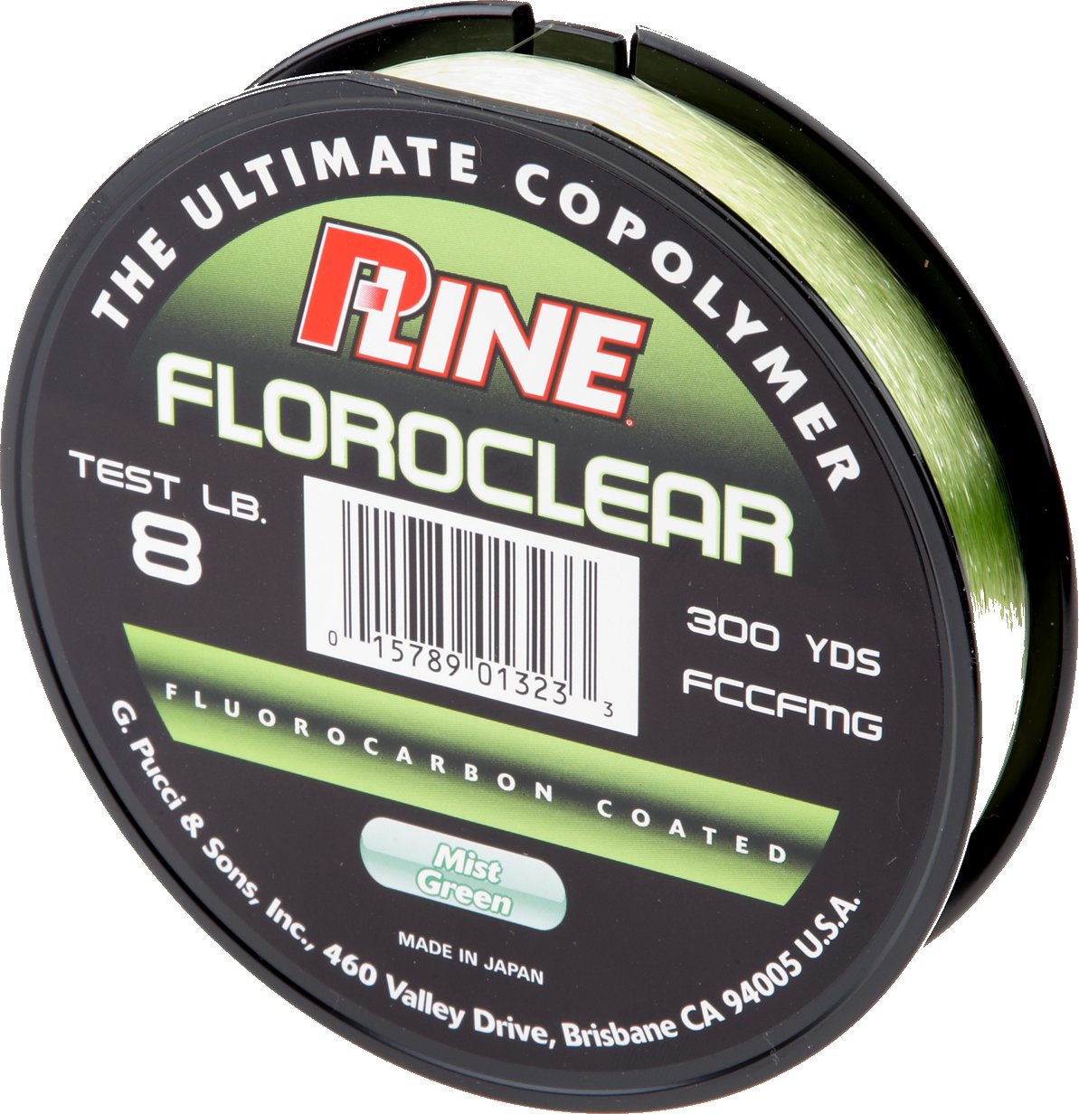 P-Line Floroclear Fluorocarbon Coated Line 300 Yards
