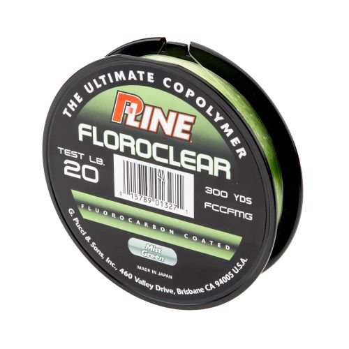 P-Line® Floroclear 20 lb. - 300 yards Fluorocarbon Fishing Line