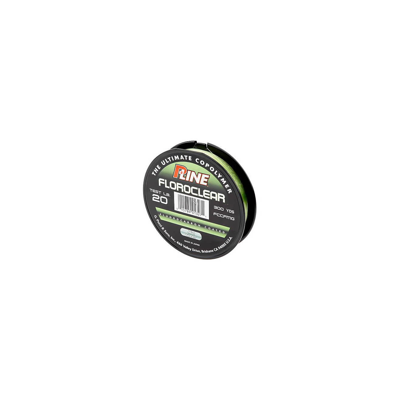 P-Line® Floroclear 20 lb. - 300 yards Fluorocarbon Fishing Line                                                                 - view number 1