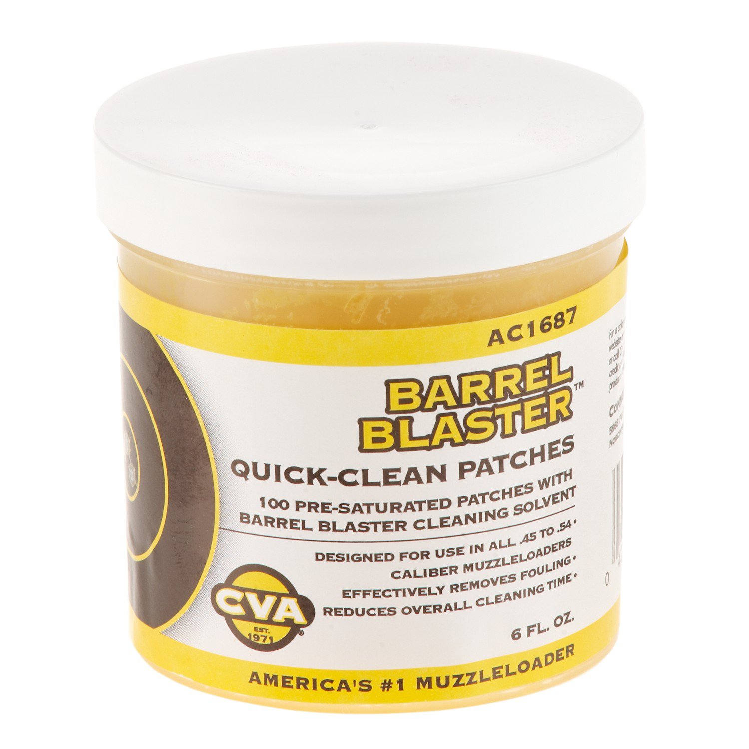 CVA Barrel Blaster Quick Clean Patches 100-Pack - view number 1
