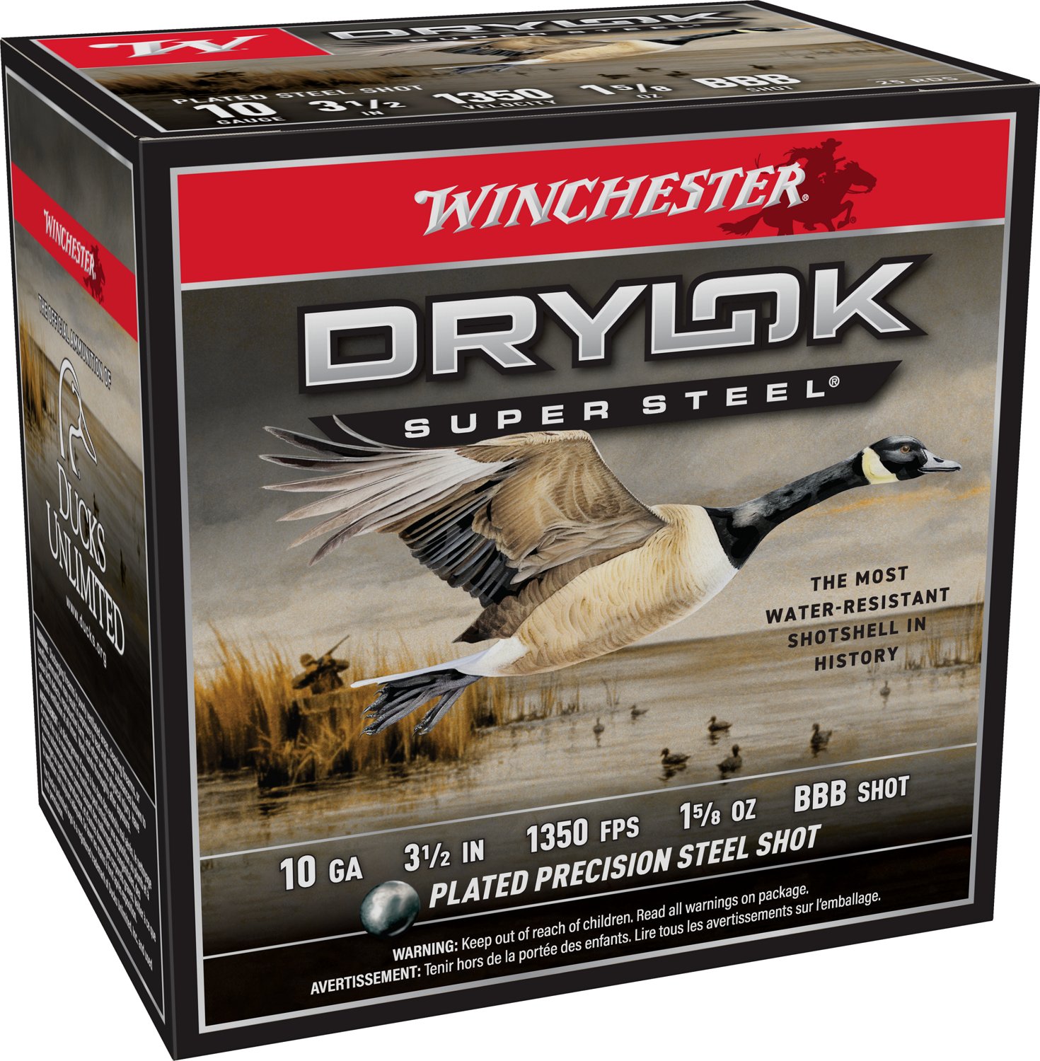 Winchester Super-X Drylok Super Steel™ Waterfowl Load 10 Gauge Shotshells - 25 Rounds
