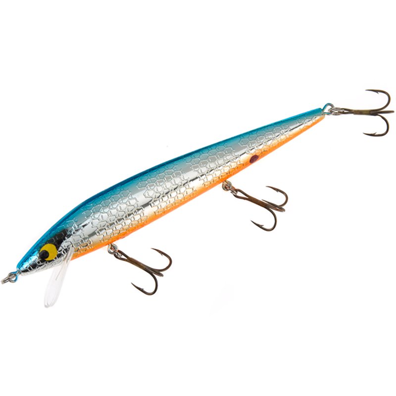Smithwick Floating Rattlin' Rogues Shallow Diver - 4-1/2″ - Chrome Blue Back Orange Belly