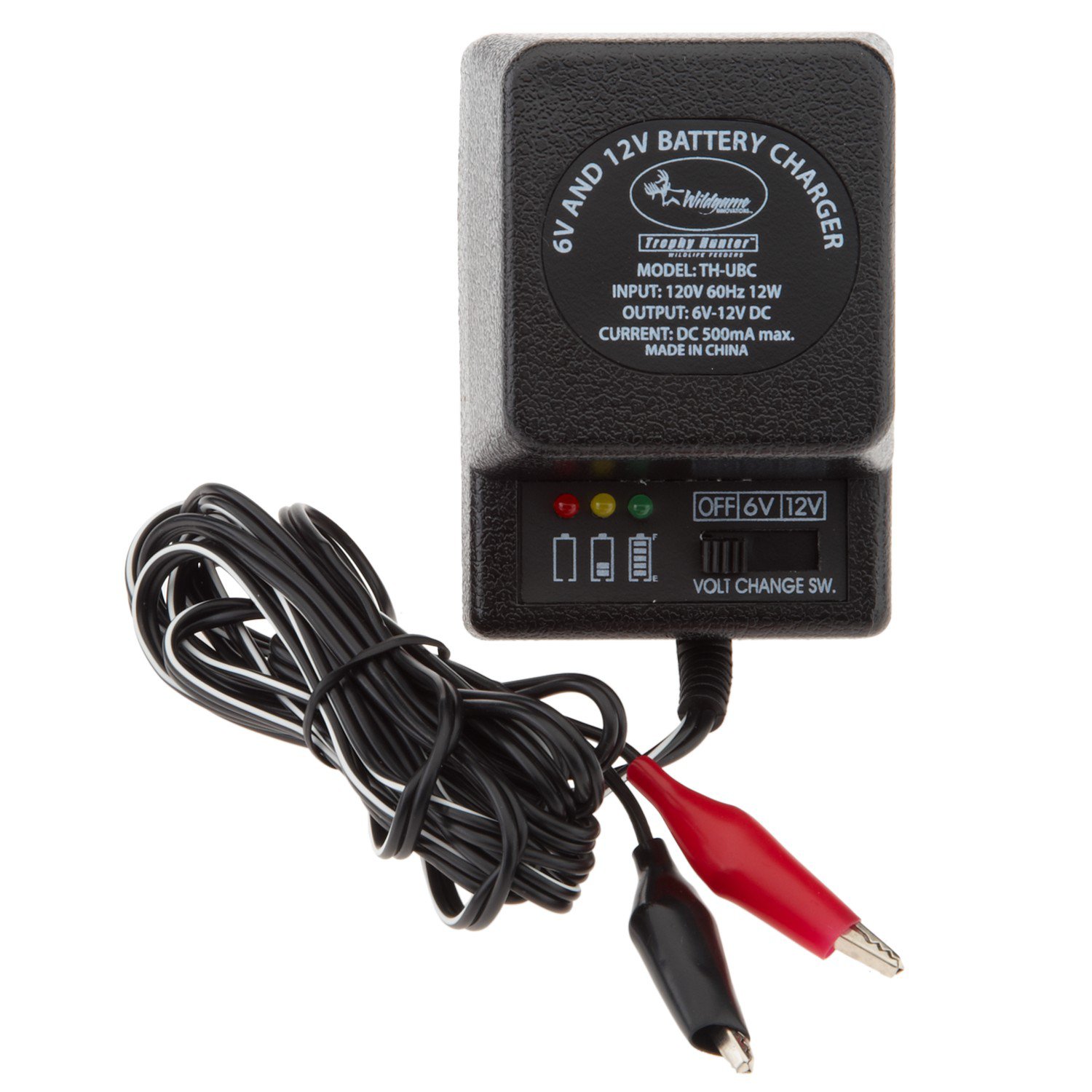 Wildgame Innovations Trophy Hunter™ Wildlife Feeders 6V and 12V Battery Charger                                                - view number 1