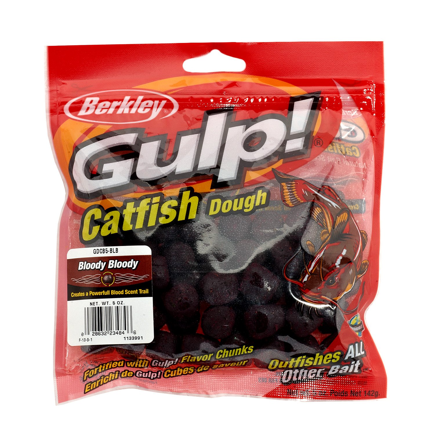 Berkley Gulp Catfish Dough 5 Oz Bag Artificial Scented Catfish