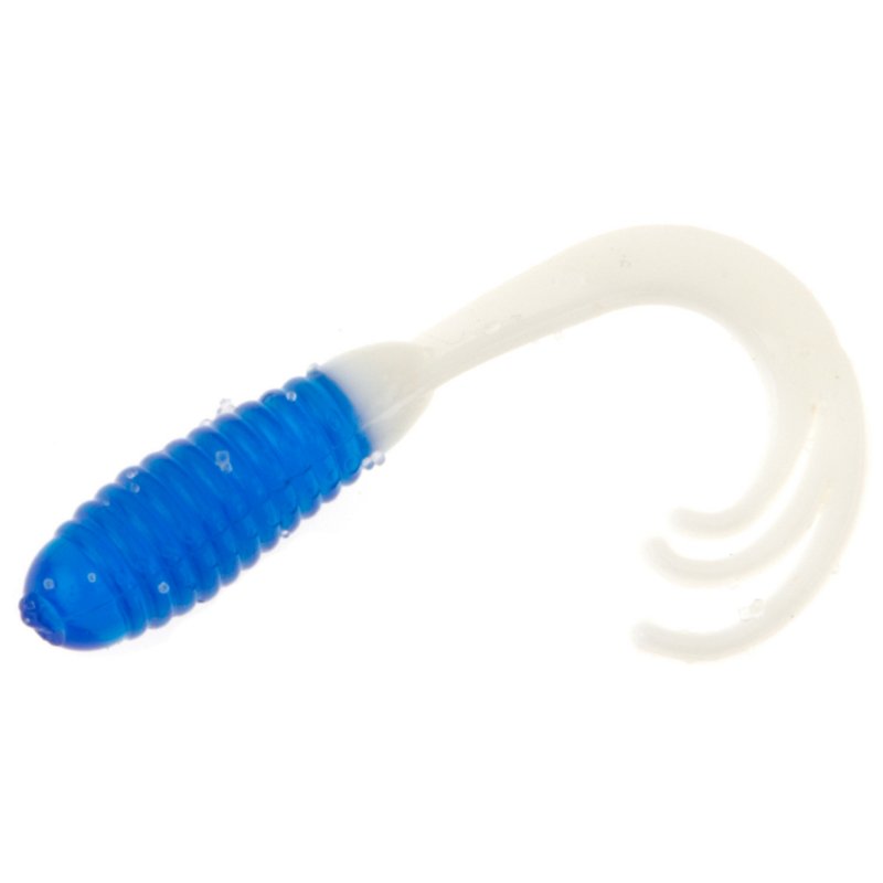 Big Bite Baits 2" Triple Tip Grub Baits 10-Pack Blue - Frsh Wtr Panfish Bait at Academy Sports