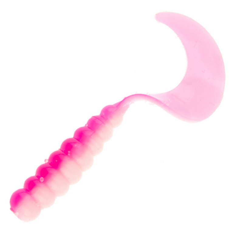 Big Bite Baits 2" Fat Grub Baits 10-Pack Pink - Frsh Wtr Panfish Bait at Academy Sports