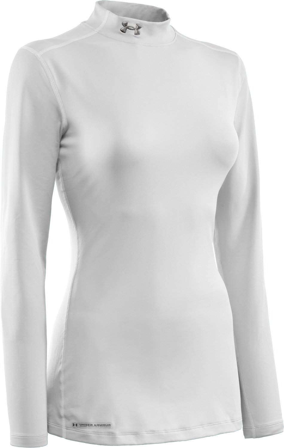 Under Armour Women's ColdGear Fitted Mock Neck Shirt Academy