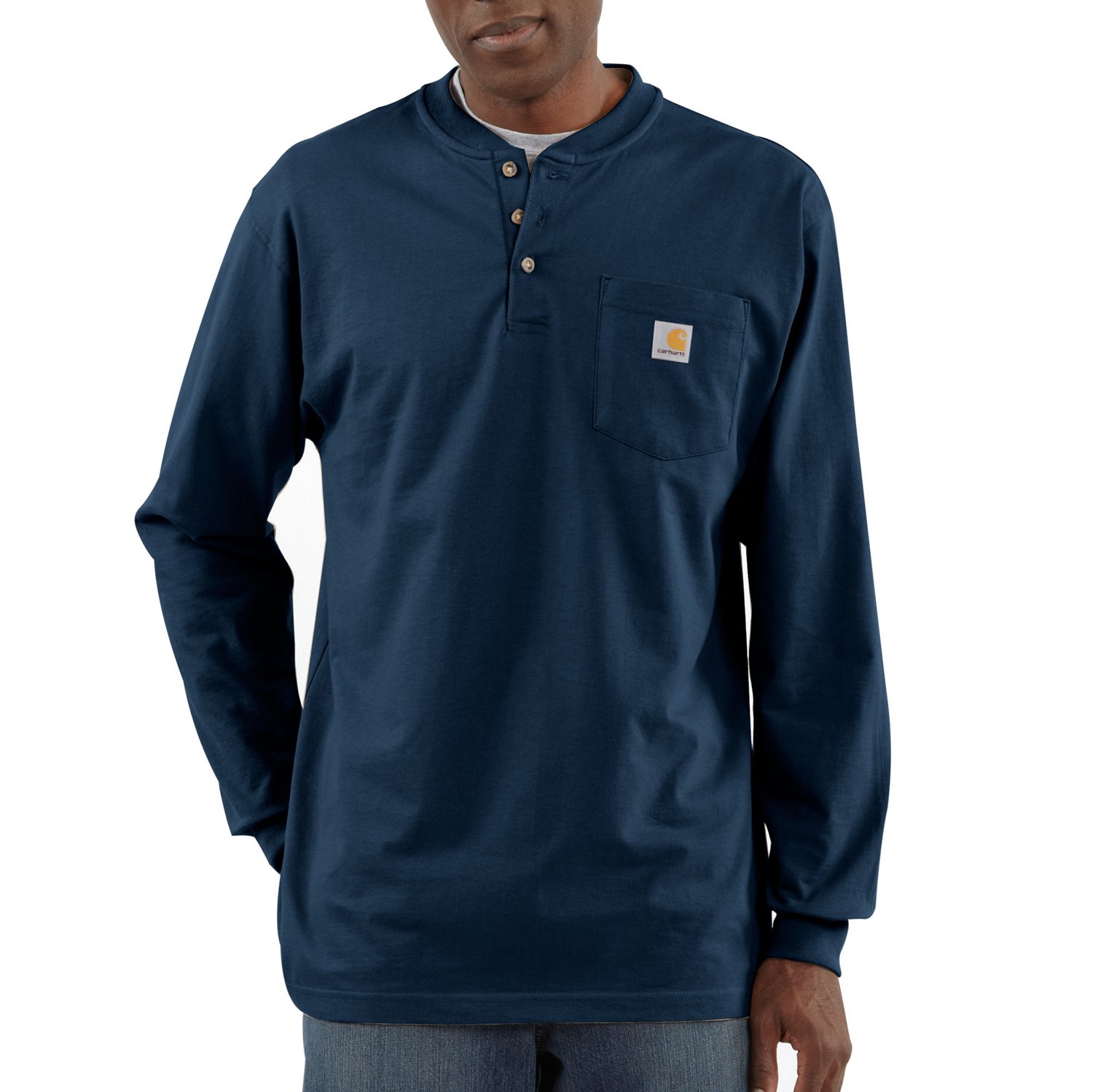 Carhartt Men's Long Sleeve Workwear Henley