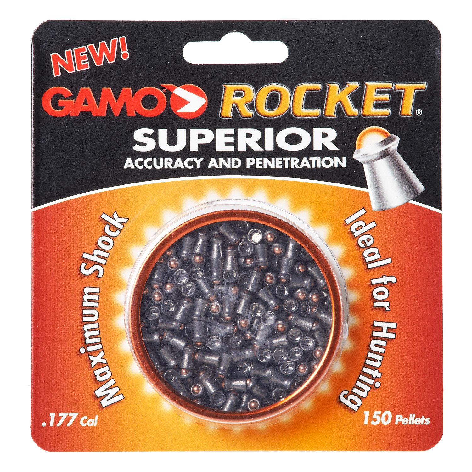 Gamo Rocket .177 Caliber Air Gun Pellets 150-Pack - view number 2