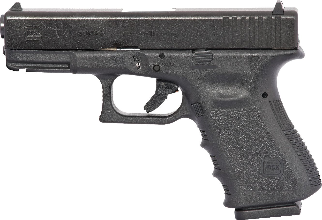 GLOCK 19 - G19 Gen3 9mm Compact Safe-Action Pistol                                                                               - view number 2