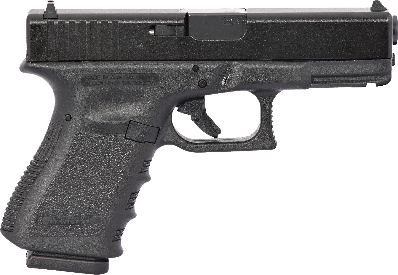 GLOCK 19 - G19 Gen3 9mm Compact Safe-Action Pistol                                                                               - view number 3