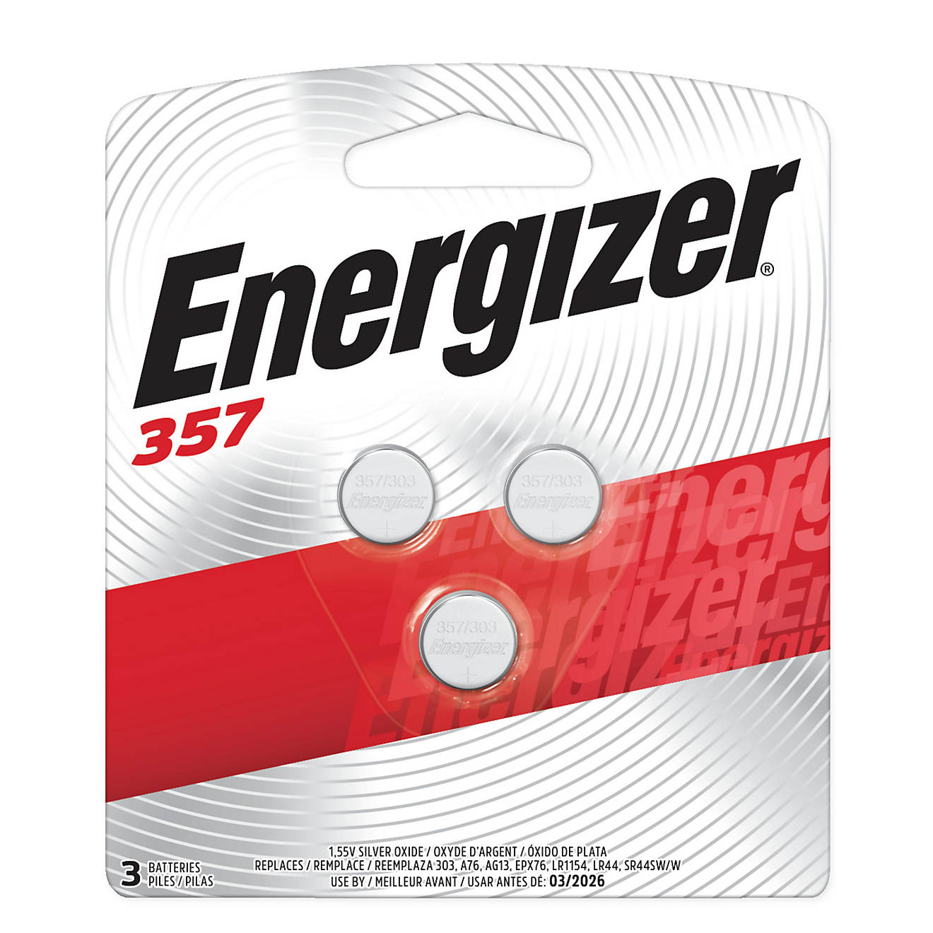 Energizer® 1.5V Silver Oxide Batteries 3-Pack                                                                                   - view number 1