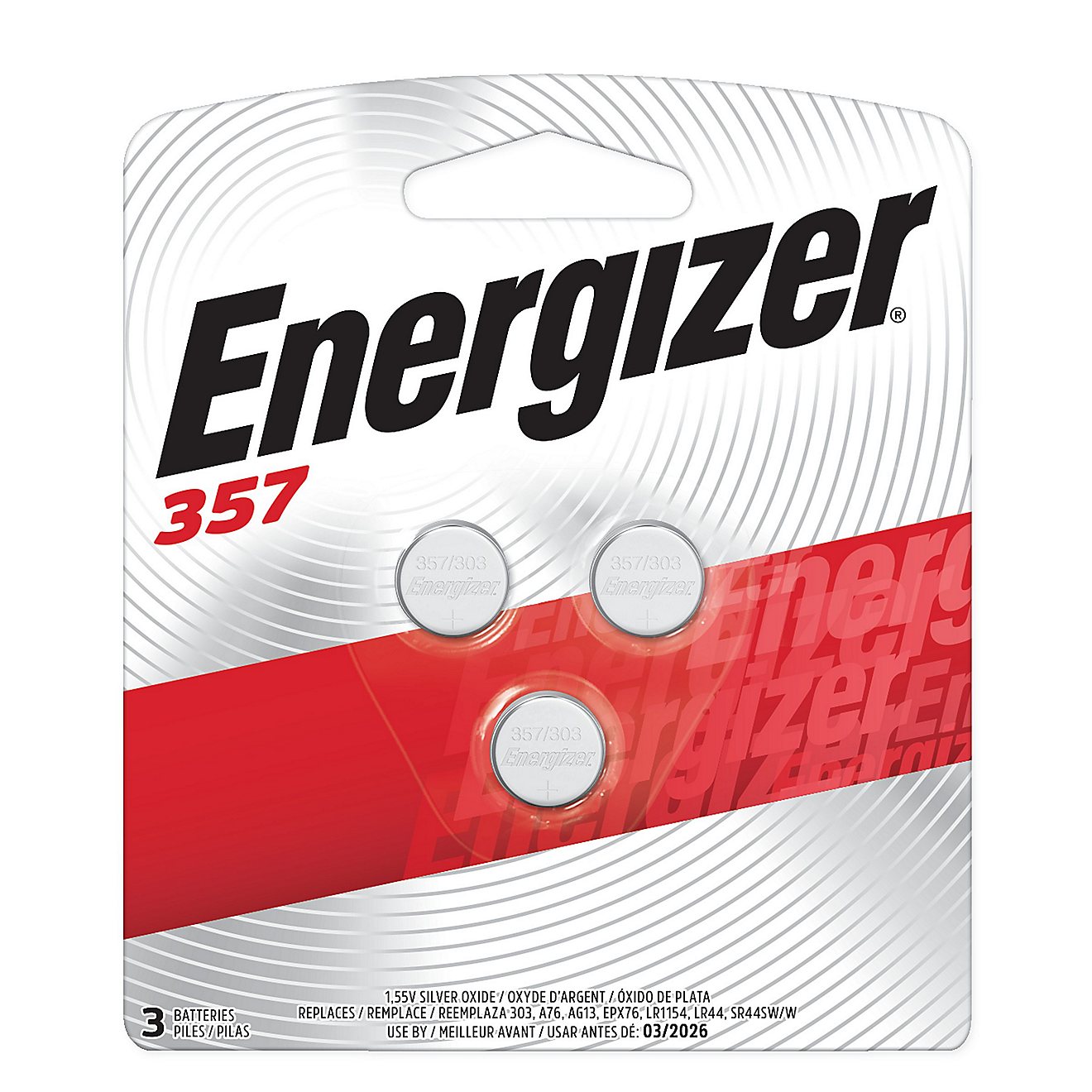 Energizer® 1.5V Silver Oxide Batteries 3-Pack                                                                                   - view number 1