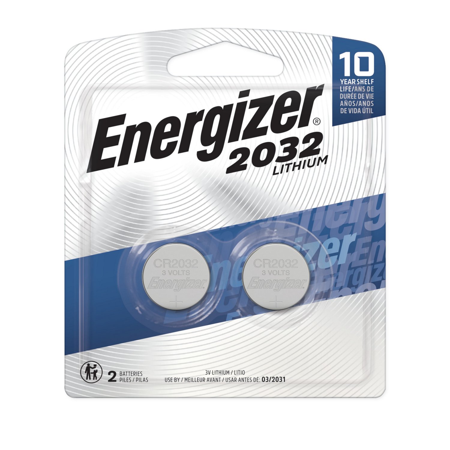 Energizer® Coin Lithium Batteries 2-Pack                                                                                        - view number 1 selected