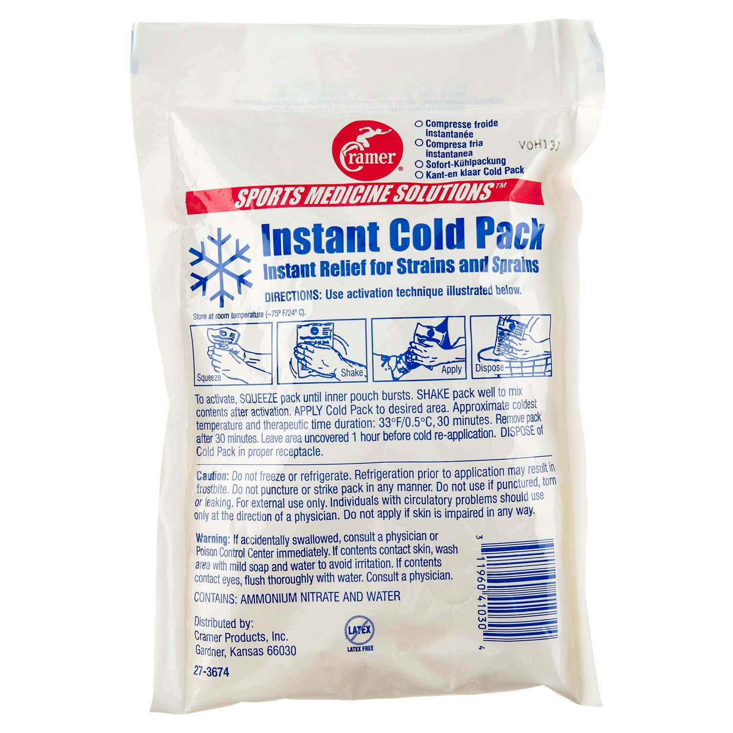 Cramer Instant Cold Pack                                                                                                         - view number 1 selected