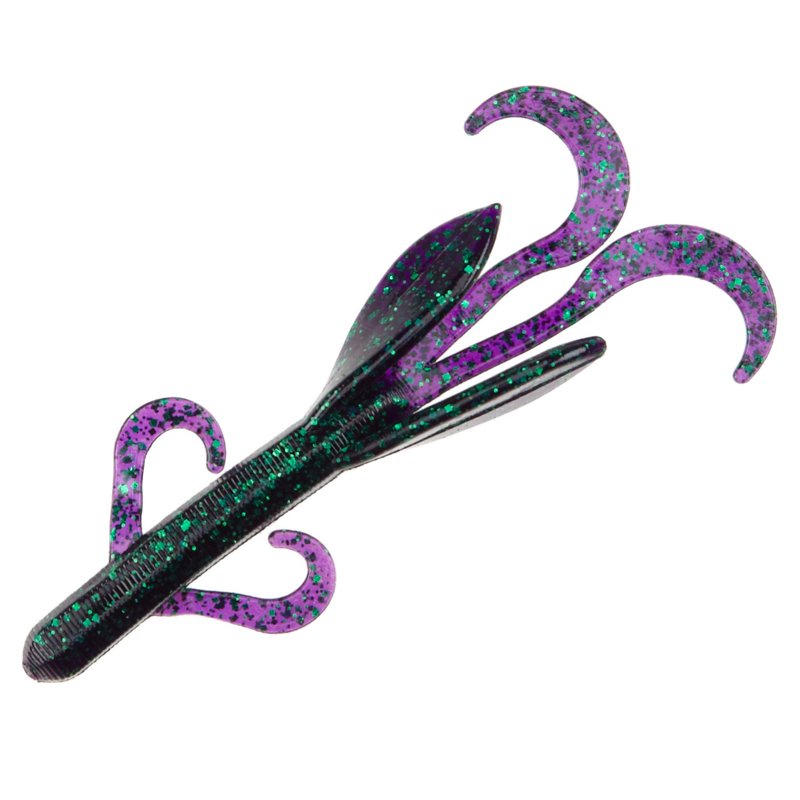 Strike King 4" Game Hawg Creature Baits 8-Pack Junebug - Frsh Wtr Soft Plastic at Academy Sports