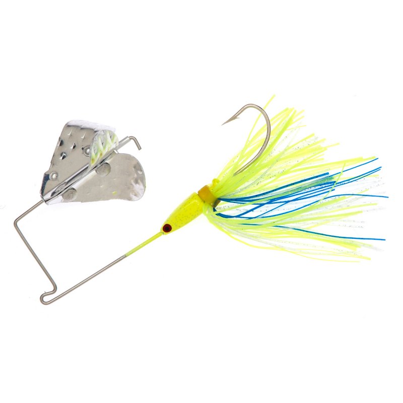 Strike King Tri-Wing Buzz King 3/16 oz Buzzbait Chartreuse - Frsh Water Wire Baits at Academy Sports