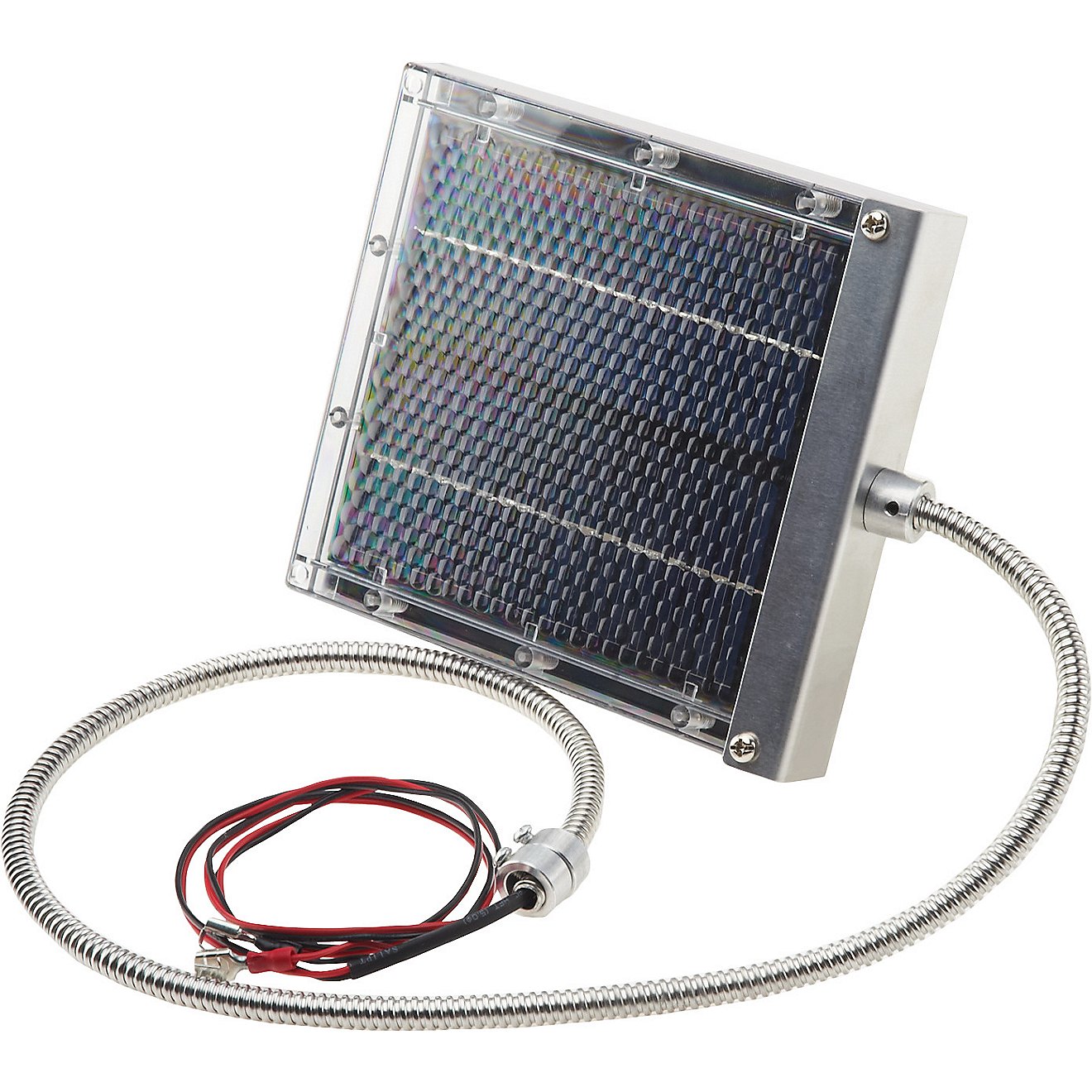 Wildgame Innovations 6V Solar Panel, Stainless-steel Shields, Rechargeable Batteries Wildgame Innovations 6V Solar Panel, Stainless-steel Shields, Rechargeable Batteries